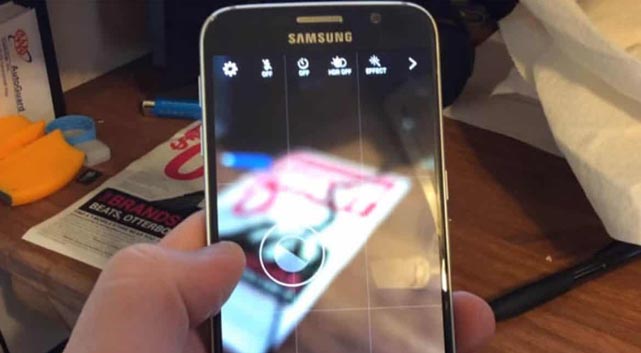 fix blurry pictures on galaxy s6